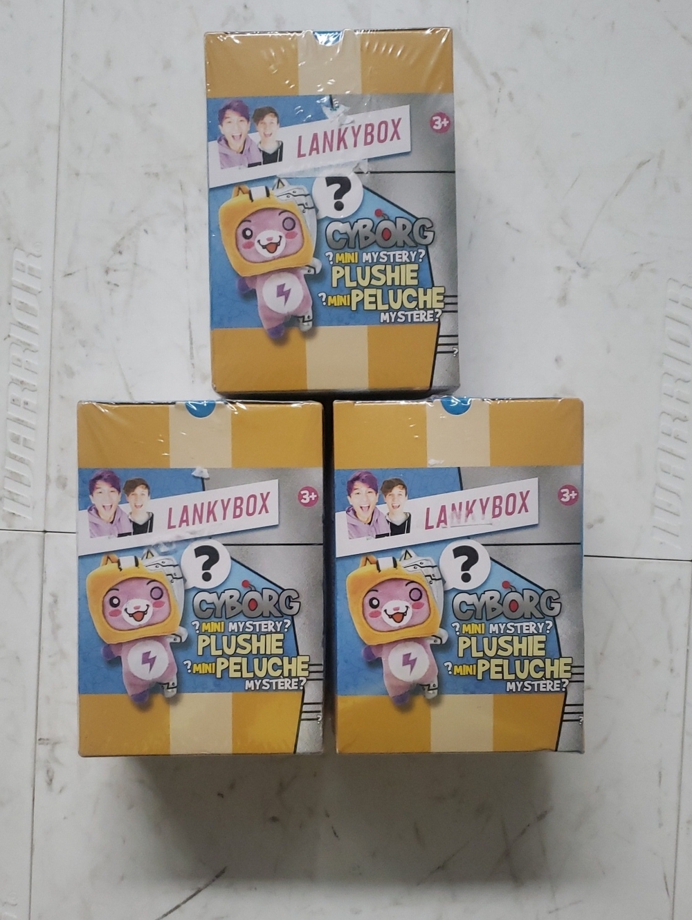 RARE NEW LankyBox Cyborg Mini Mystery Plushie Blind Box Toy Surprise Figure